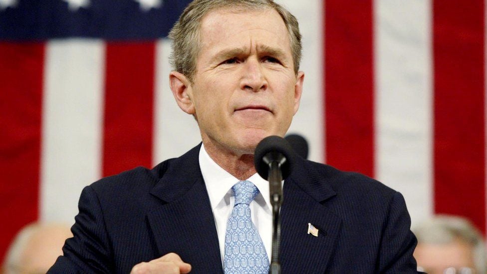 Image of George W. Bush, The Neocons, & The Nazis: The Ties That Bind - War President